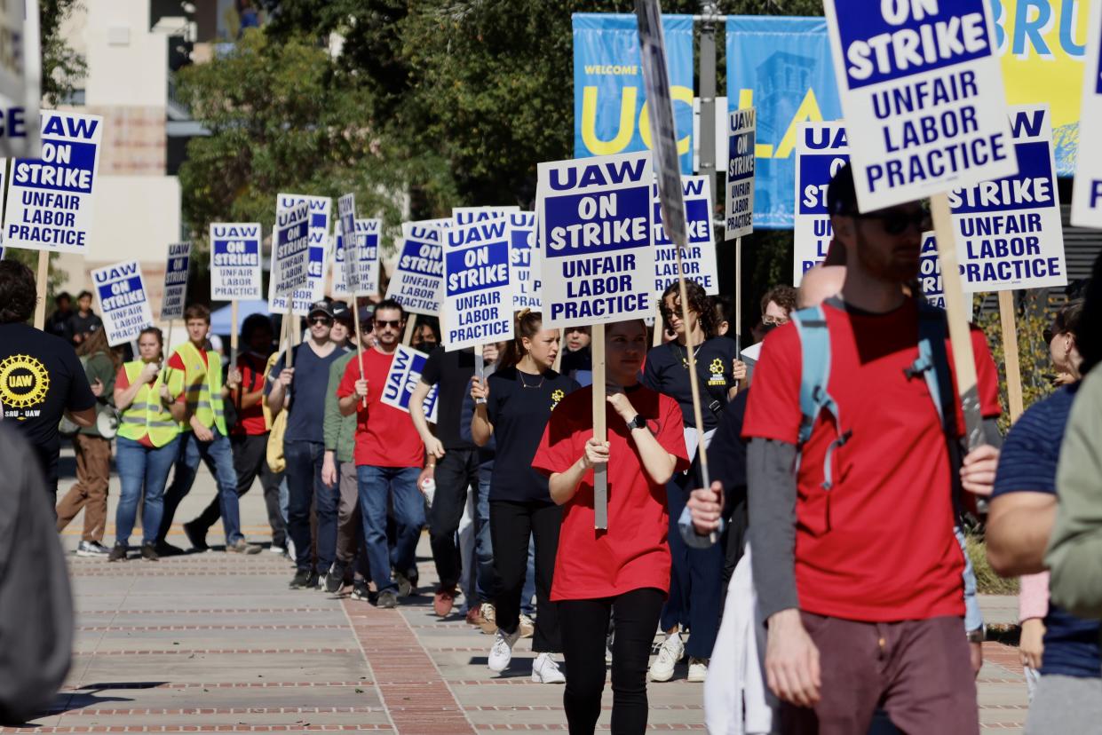 U.S.-LOS ANGELES-UNIVERSITY OF CALIFORNIA-ACADEMIC WORKERS-STRIKE