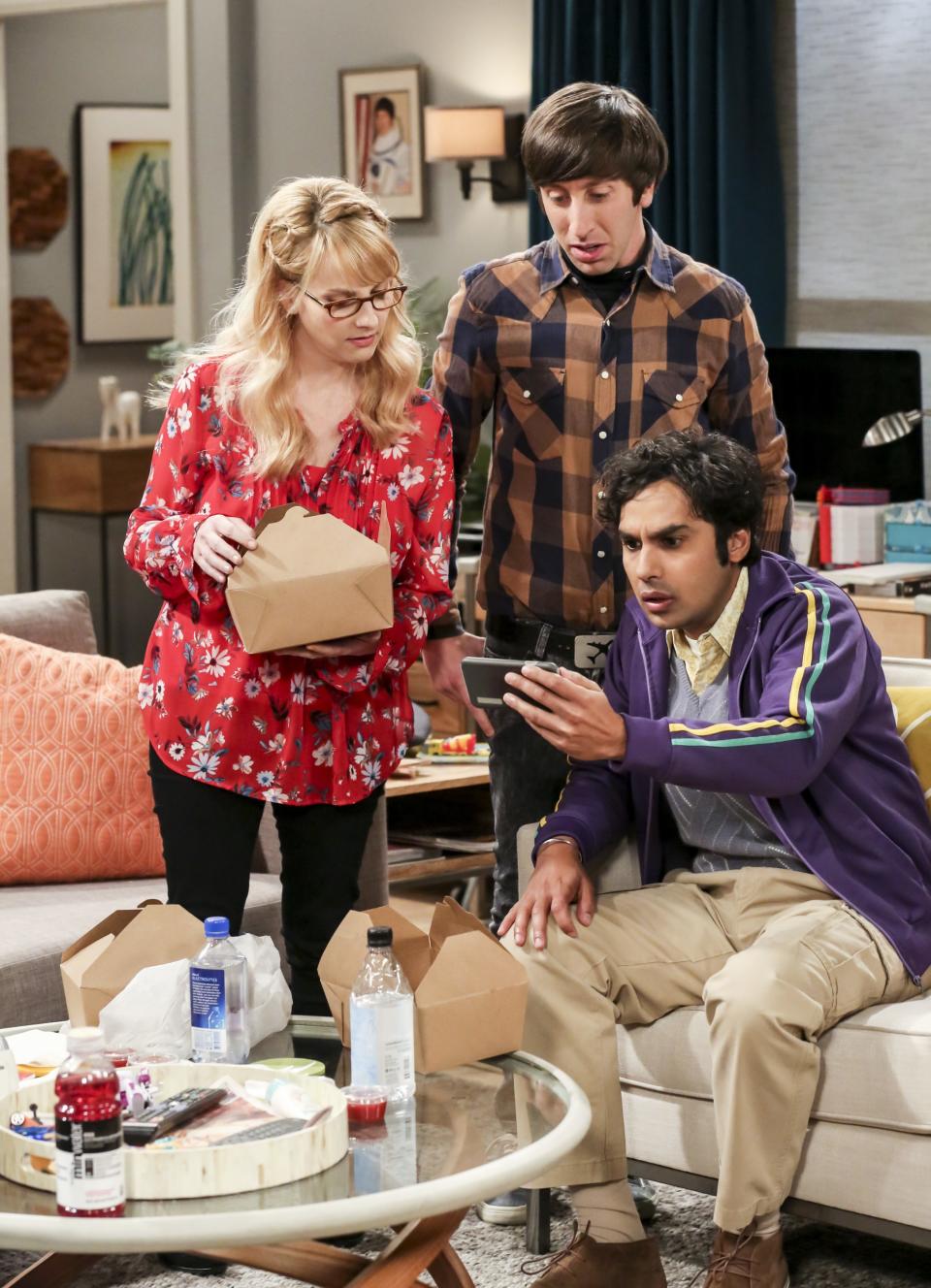 On the first new episode of 'The Big Bang Theory' for 2019, Raj and Anu break up after he learns she's still talking to her ex-boyfriend.