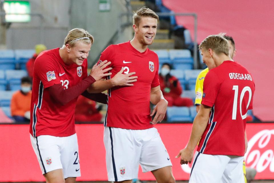 Norway would be without the likes of Erling Haaland and Martin Odegaard for the game (NTB/AFP via Getty Images)