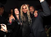 Cardi B, Mary J. Blige and Offset also party at Sean Combs' 50th birthday bash presented by Ciroc Vodka in Los Angeles on Saturday night.