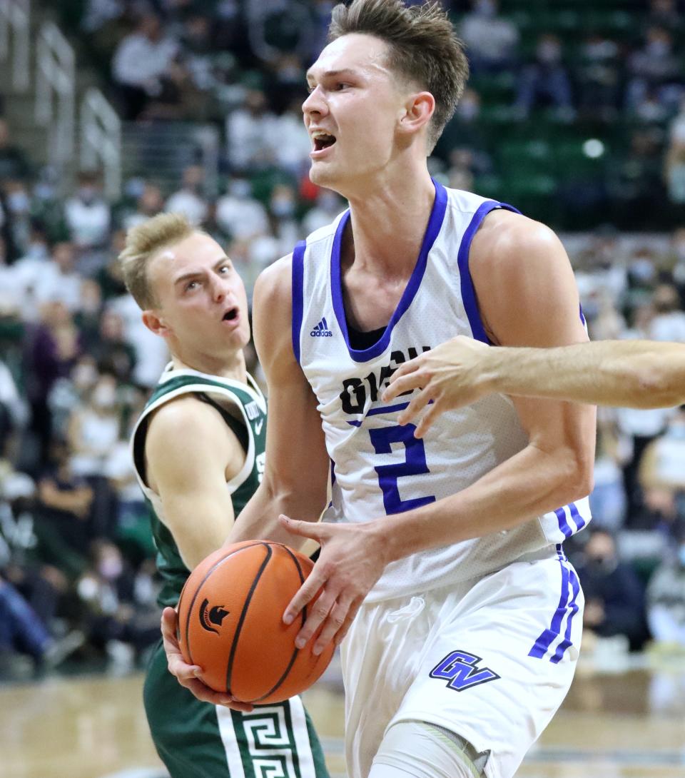 GVSU took on Michigan State in a preseason game Thursday in East Lansing