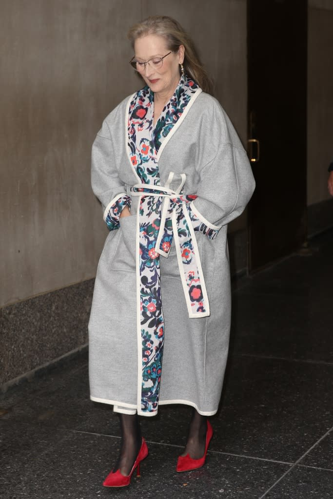 Meryl Streep stopped by NBC’s ‘Today’ on Tuesday morning to talk about her new film ‘Don’t Look Up.’ - Credit: Splash