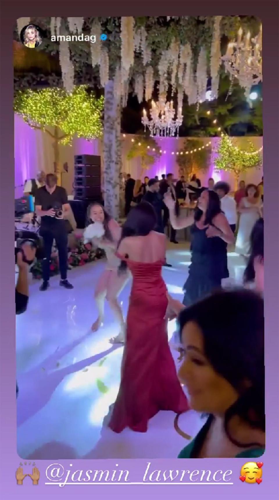 Martin Lawrence's Daughter Jasmin, Who Is Engaged to Eddie Murphy's Son, Catches Bouquet at Family Wedding
