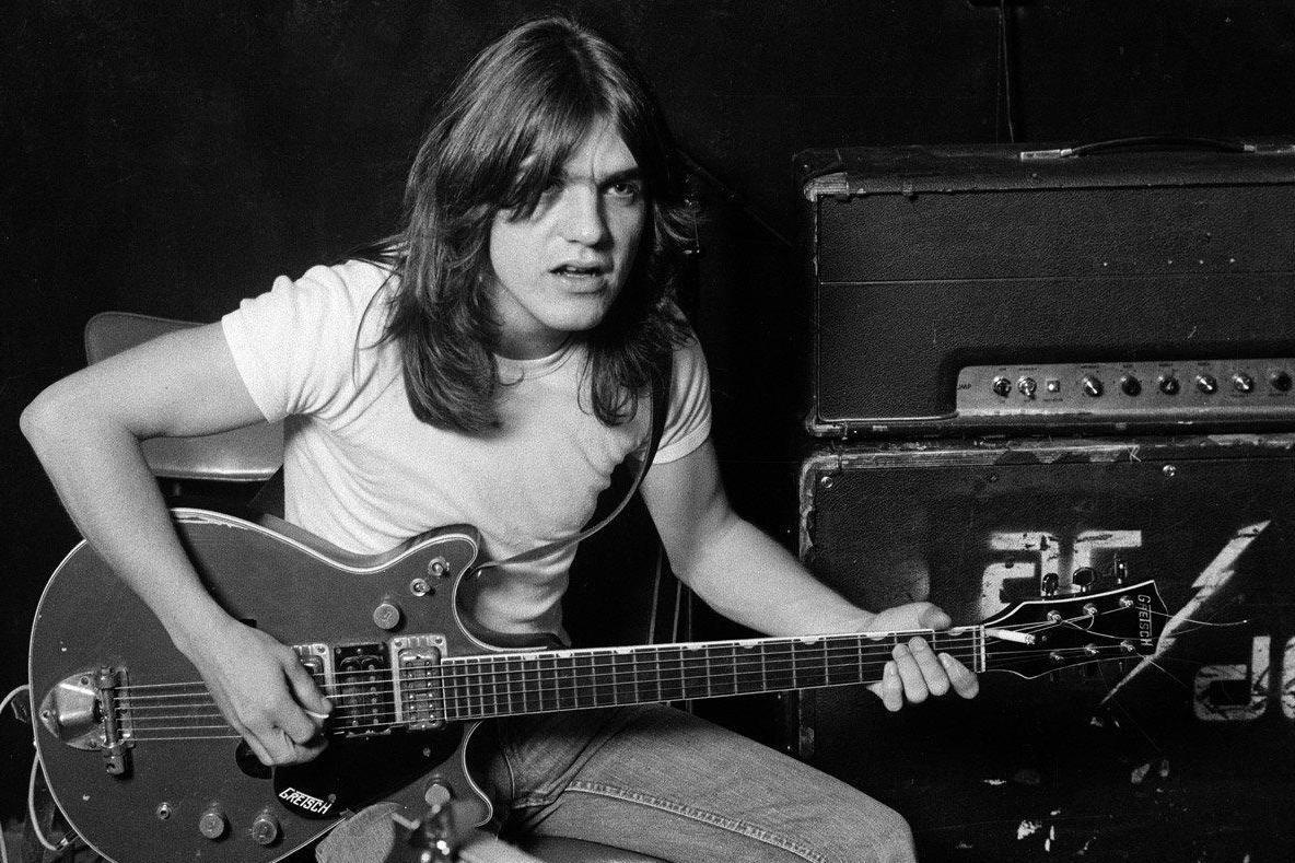 Legendary guitarist: AC/DC's Malcolm Young has died aged 64