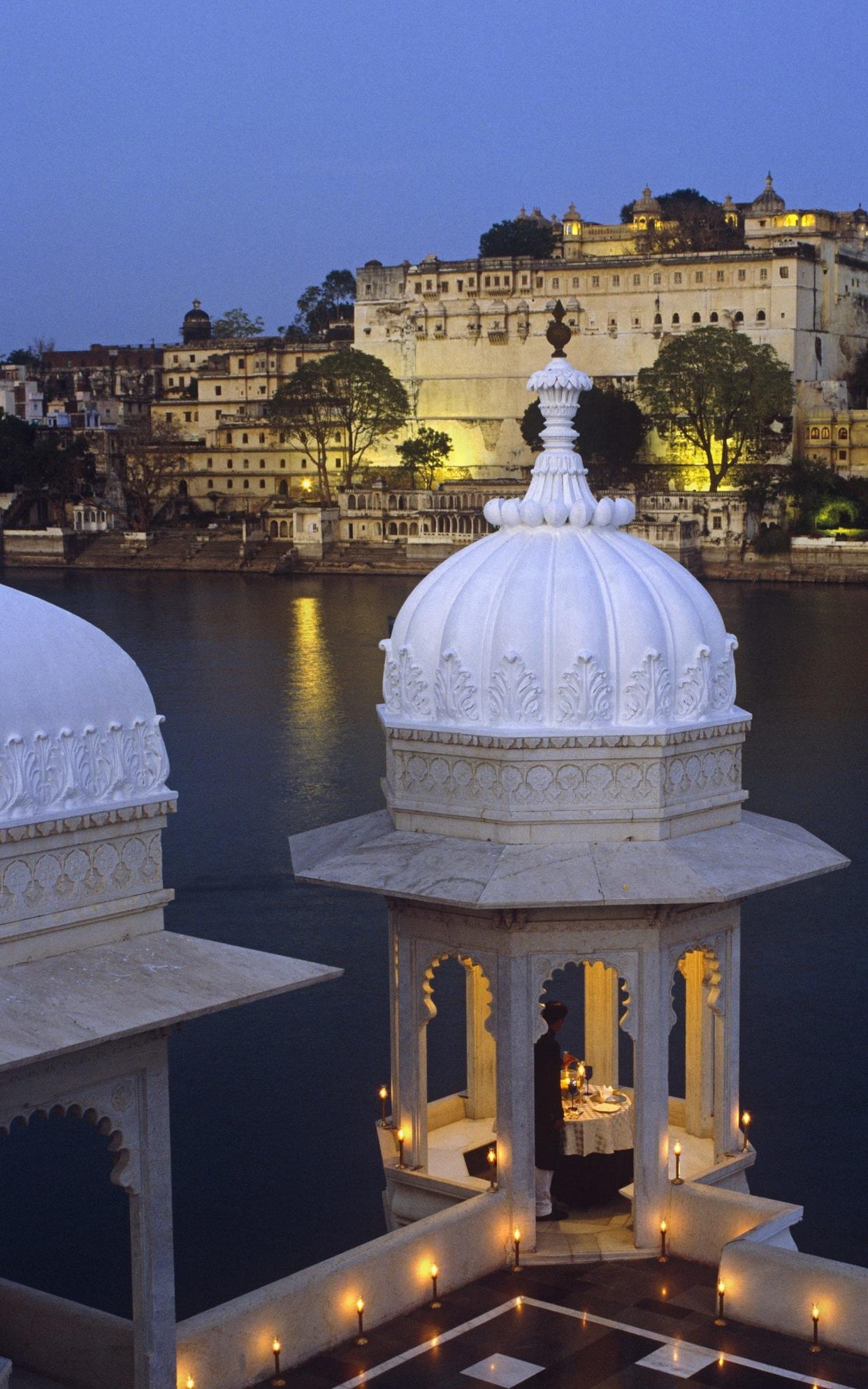 A stay of distinction awaits at Udaipur's Taj Lake Palace hotel
