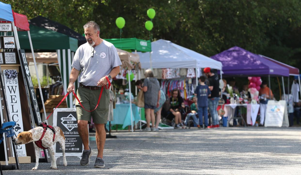 Hundreds turned out for the Clear the Shelter event held in 2022 at Gaston County Animal Care and Enforcement on Business Park Circle.