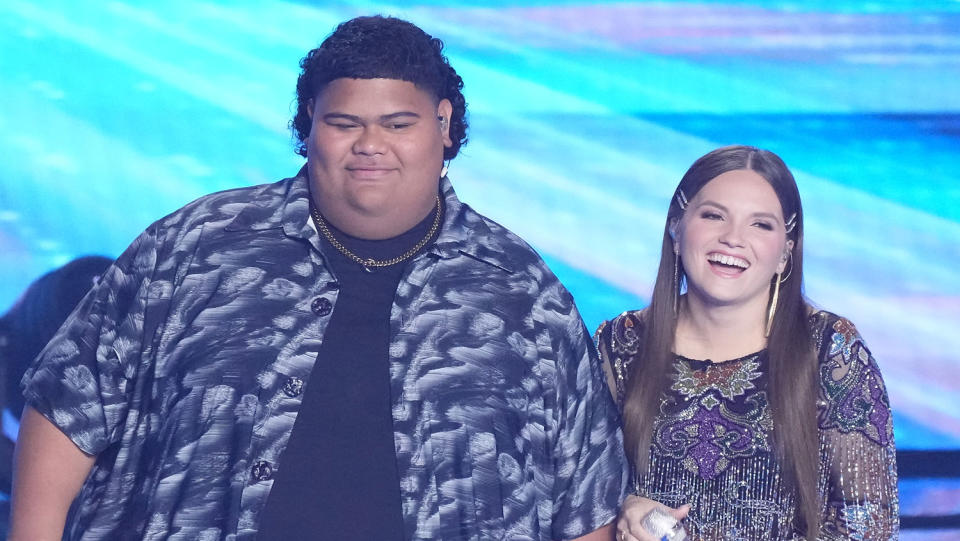 'American Idol' Season 21 finalists Iam Tongi and Megan Danielle