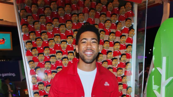 san diego, california october 08 kevin miles aka jake from state farm attends twitchcon 2022 on october 08, 2022 in san diego, california photo by robin l marshallgetty images