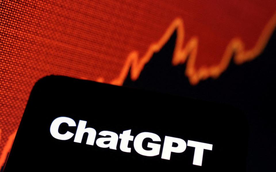 ChatGPT logo and rising stock graph are seen in this illustration - REUTERS/Dado Ruvic/Illustration/File Photo