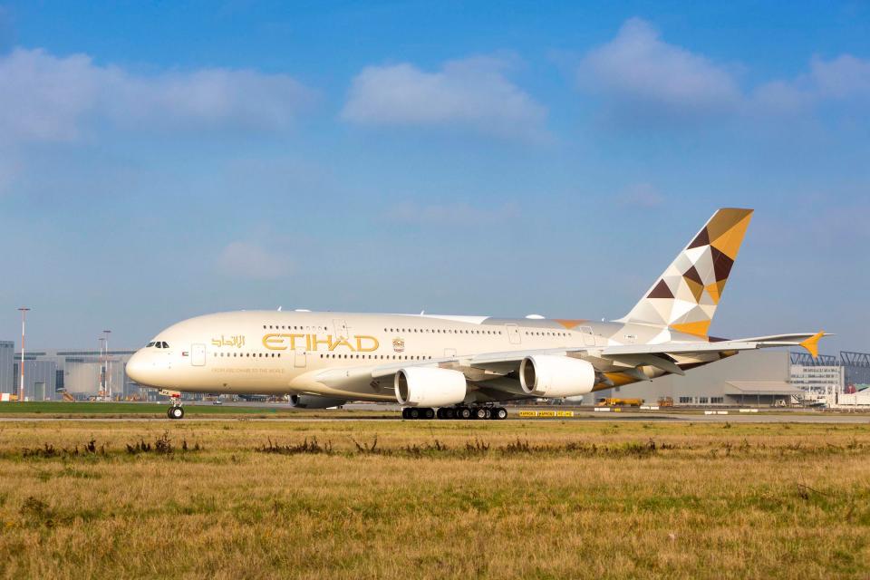 Etihad Airbus A380