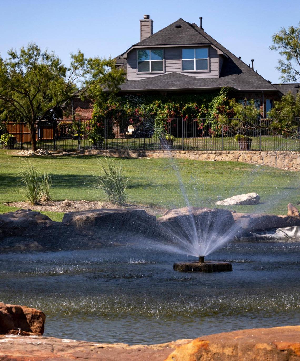 Homes spread across the 1,000-acre Marine Creek Ranch neighborhood in Fort Worth on Thursday, Sept. 15, 2022. 5,965,000 Texans belong to homeowners associations.