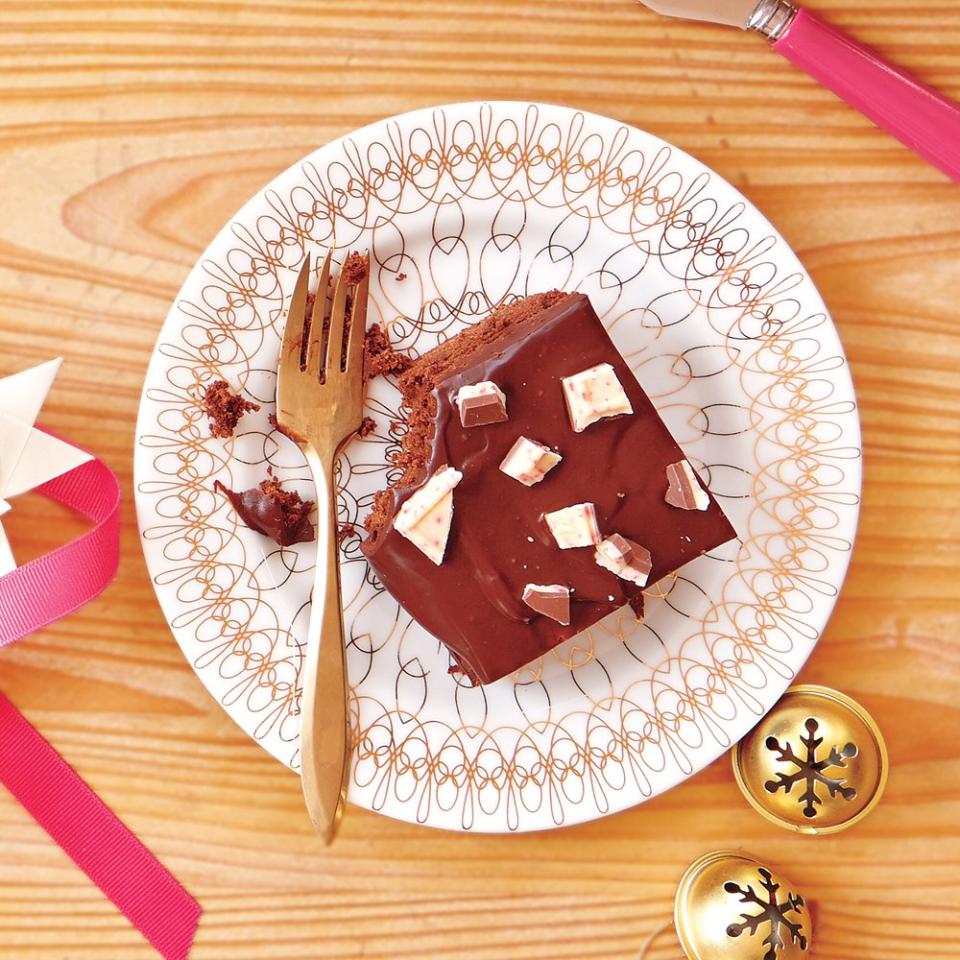 Peppermint-Bark Brownies