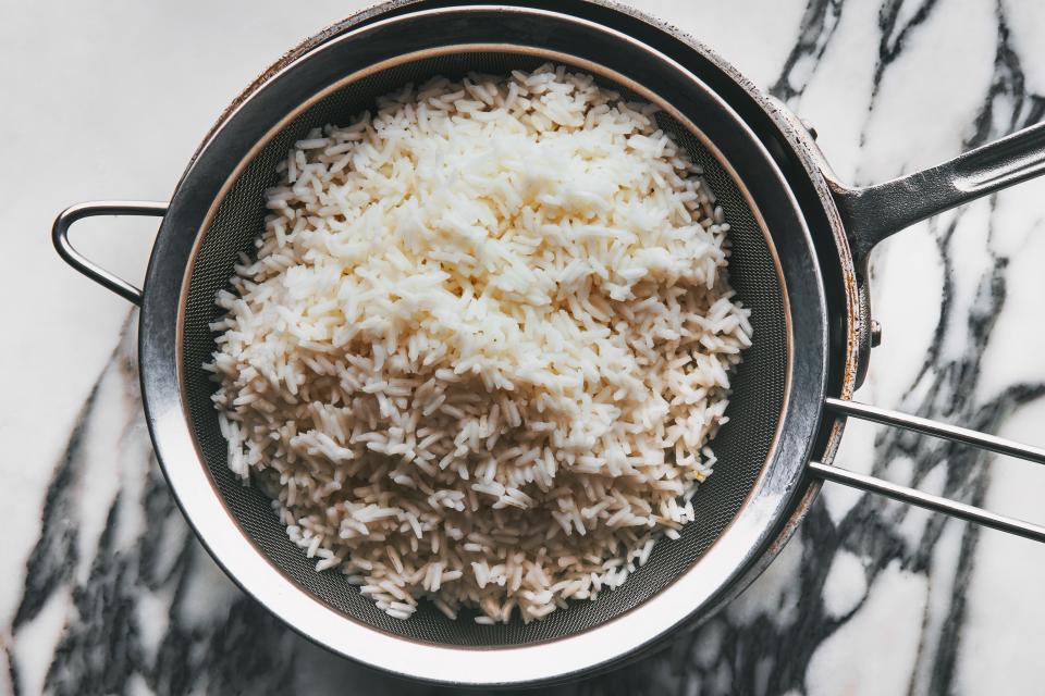 Rice, waiting for fennel.