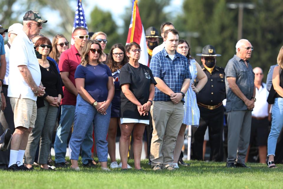 At the Forgotten Victims of Attica memorial on Sept. 13, 2021.