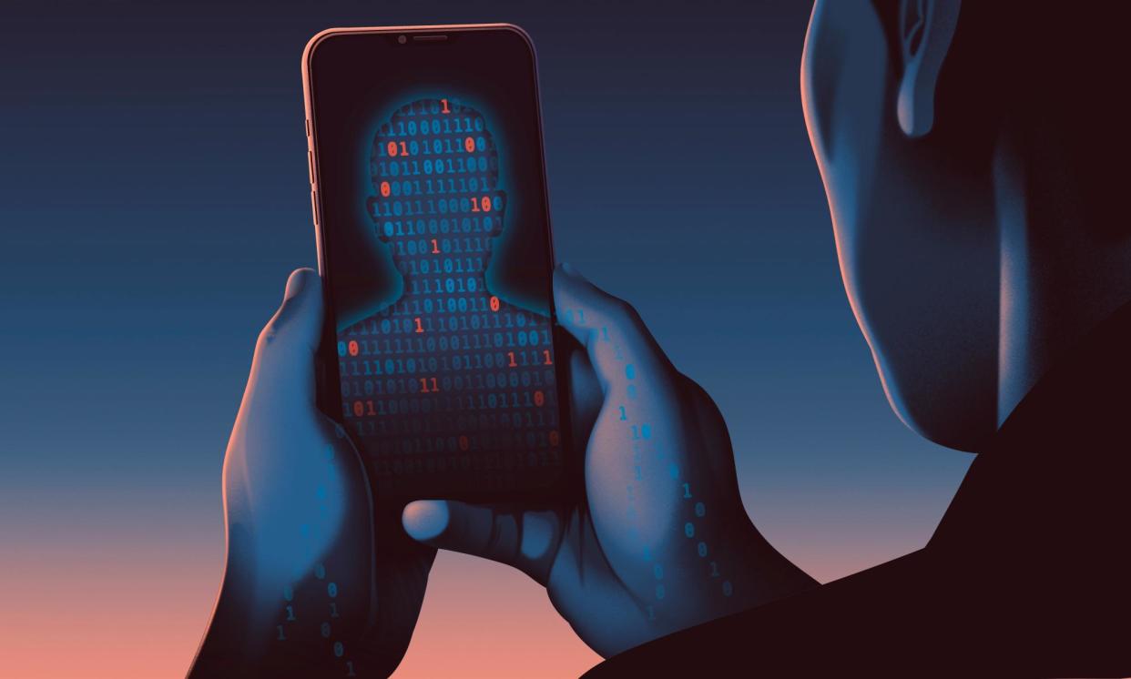 <span>Experts say it is important people be able to critically assess what is being served to them on social media and not accept it as a reflection of reality.</span><span>Illustration: Nash Weerasekera/The Guardian</span>