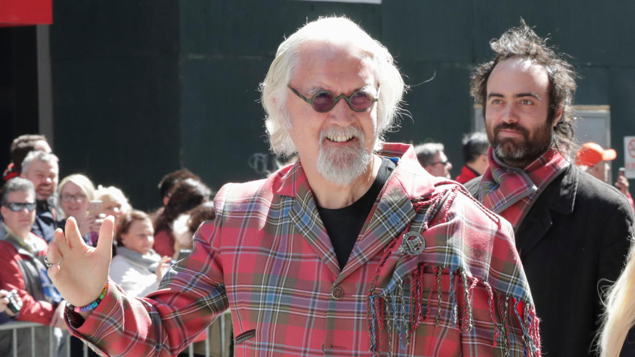 Sir Billy Connolly worries about the future of the Earth in the wake of climate change. (Luiz Rampelotto/NurPhoto via Getty Images)