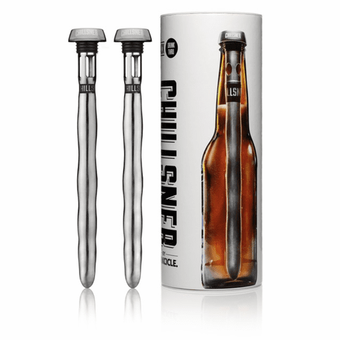 Magnetic Beer Opener & Beer Chiller Sticks For Bottles Set By Setoris