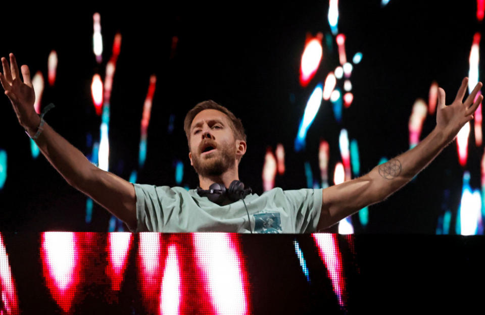 Calvin Harris doesn't know what happened to his Lewis Capaldi track credit:Bang Showbiz