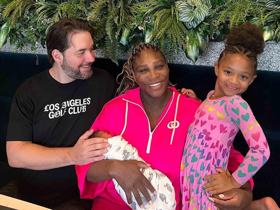 <p>Alexis Ohanian Sr. Instagram</p> From Left: Alexis Ohanian Sr., Serena Williams, Adira Ohanian and Alexis Olympia Ohanian Jr.