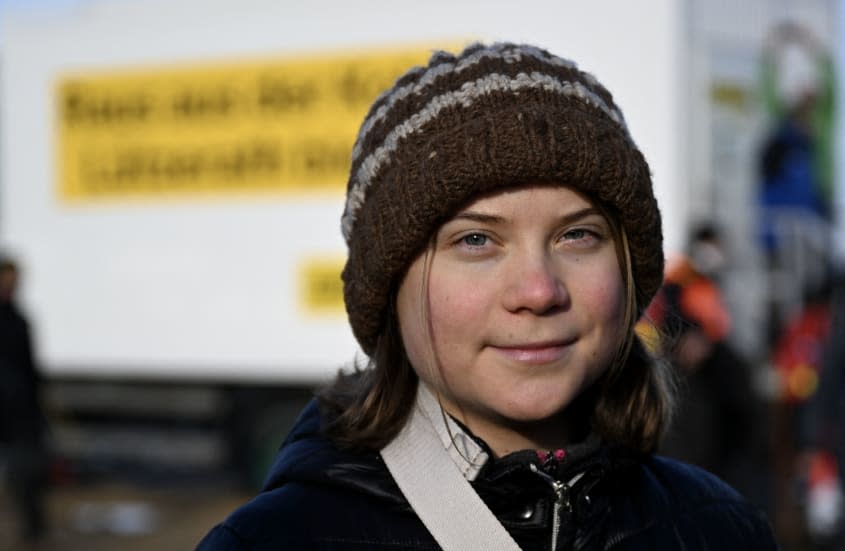 Swedish climate activist Greta Thunberg