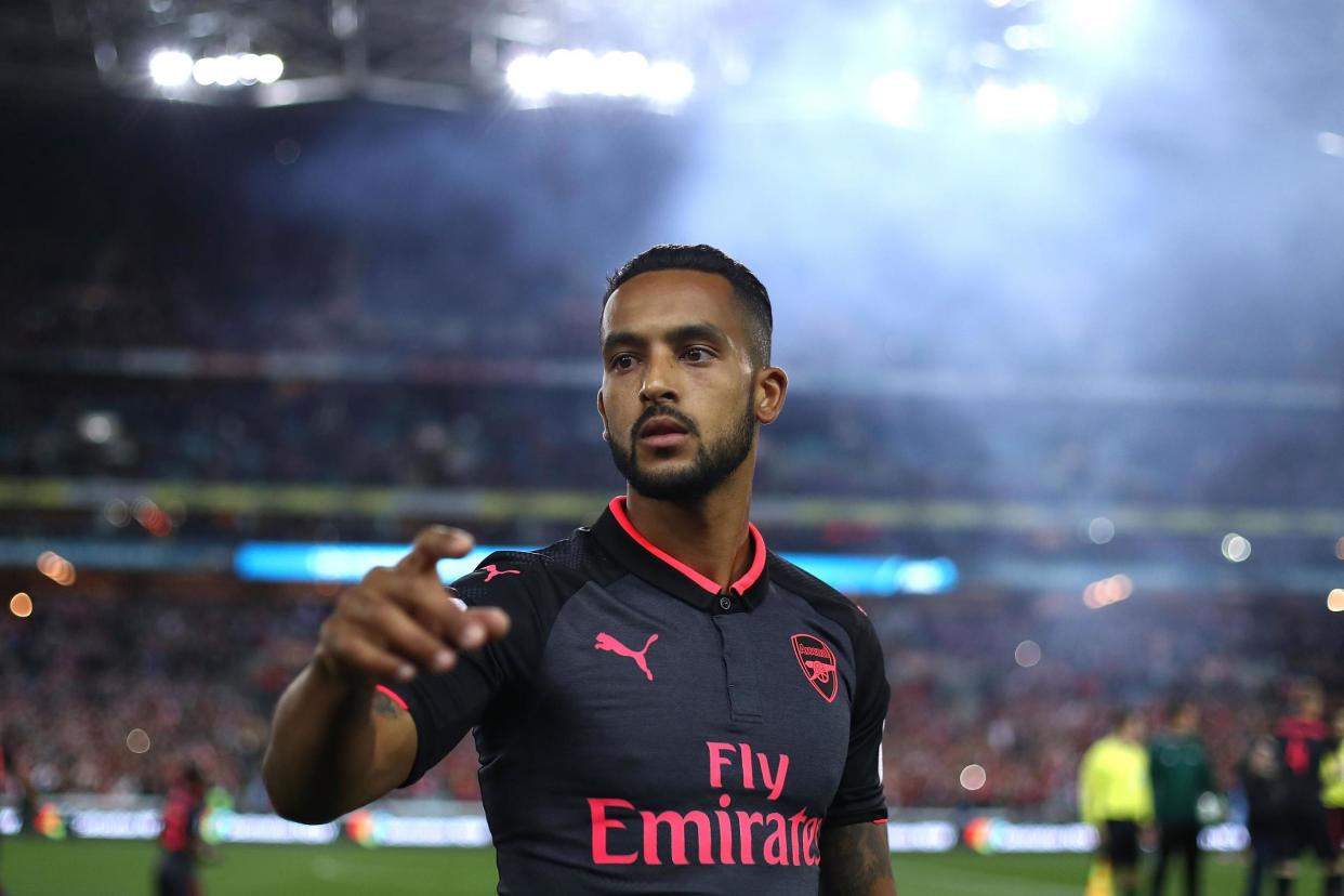 Emirates Cup | Theo Walcott: Ryan Pierse/Getty Images