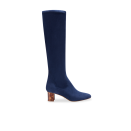 <p><strong>Sarah Flint</strong></p><p>sarahflint.com</p><p><strong>$995.00</strong></p><p>Buttery blue suede and a stacked tortoiseshell heel will give your seasonal sweater game a cozy-chic boost.</p>