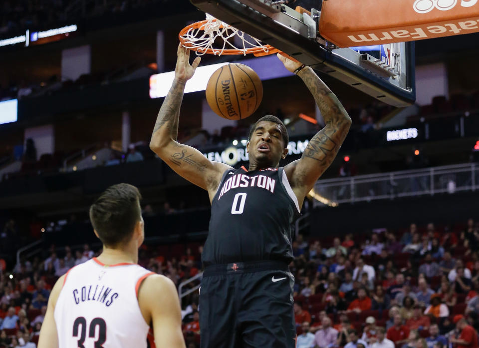 Marquese Chriss hasn’t had many opportunities with Houston this season. (Getty Images)