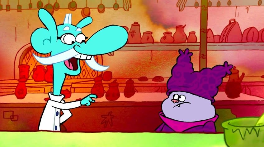 Mung Daal teaches Chowder about food