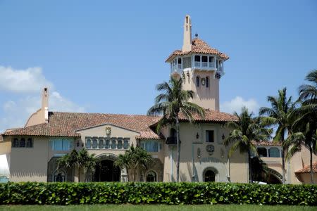 U.S. President Donald Trump's Mar-a-Lago estate is seen in Palm Beach, Florida, U.S., April 16, 2017. REUTERS/Yuri Gripas