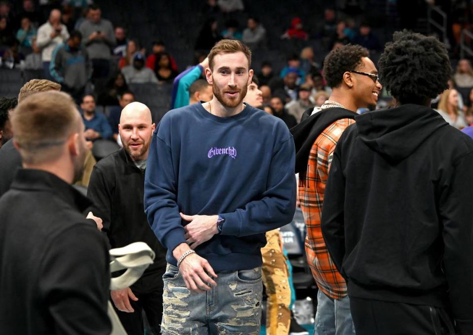 Gordon Hayward could be in his final days with the Charlotte Hornets as the NBA trade deadline looms. JEFF SINER/jsiner@charlotteobserver.com