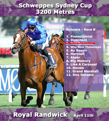 The Sydney Cup over 3200 metres might be the right tonic for Melbourne Cup winner Protectionist to get back amongst the winners. Hartnell is well weighted and winning form is good form. Hartnell was very strong to the line in the BMW and has to be considered the leading chance to make it three wins in a row. Who Shot Thebarman settled too far back at his last outing behind Hartnell, the wide draw again may play against him. Big Memory is another with claims after covering extra ground during running in the Morning Cup, when finishing 2nd.