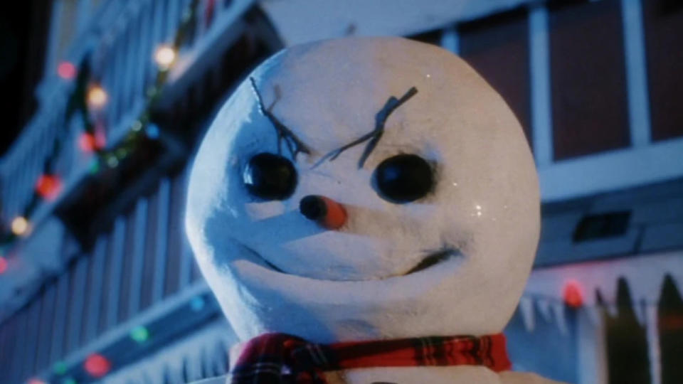 Killer snowman from Jack Frost