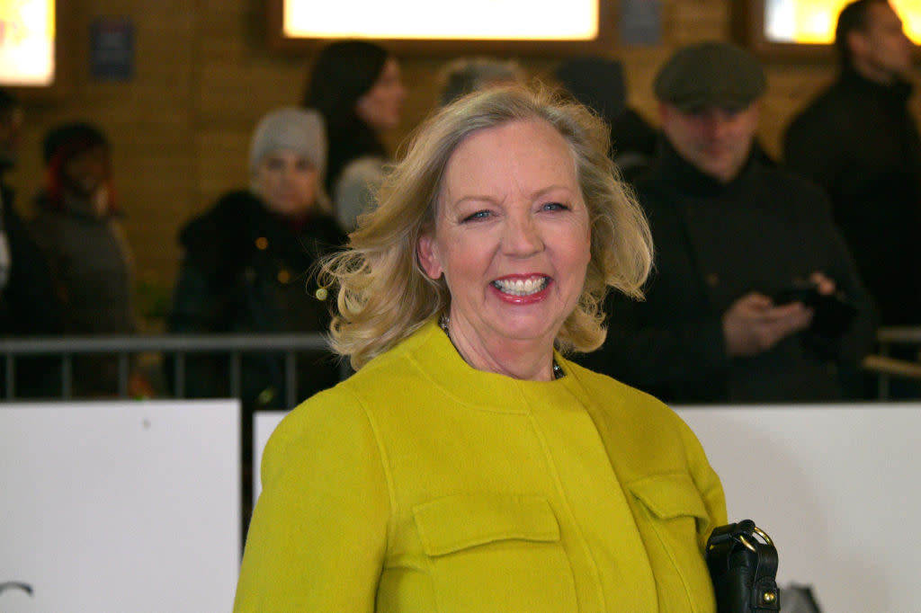 Deborah Meaden is now raising awareness about the signs and symptoms of skin cancer, pictured in May 2022. (Getty Images)