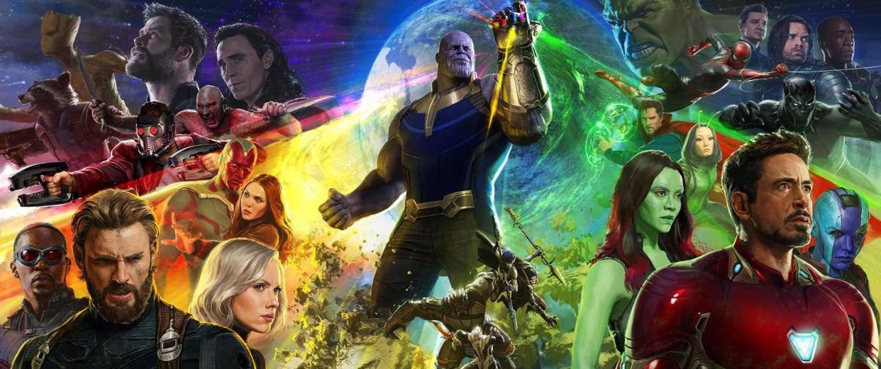 “Infinity War” vereint alle wichtigen Helden des MCU (Foto: Disney)