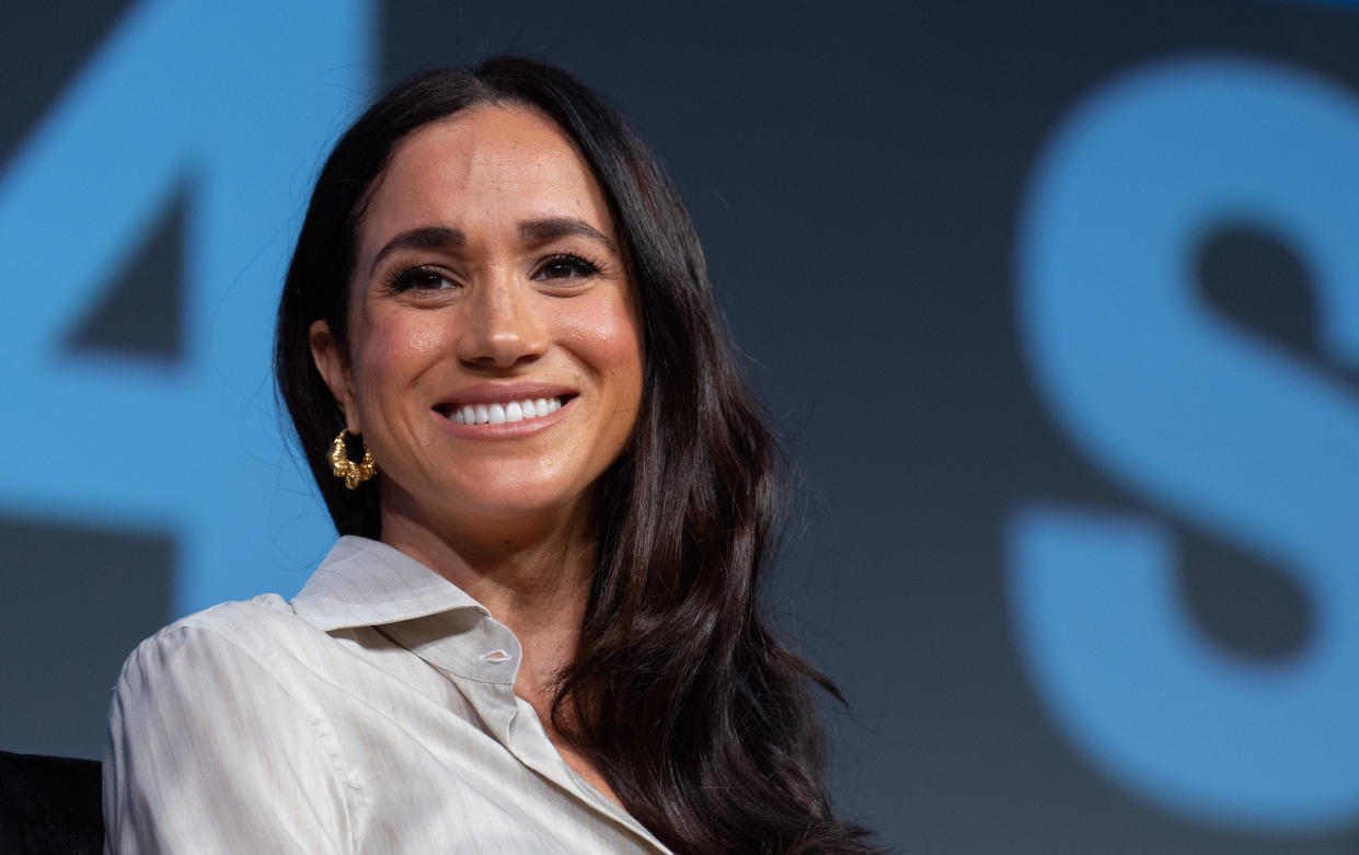 Britain's Meghan, Duchess of Sussex, attends the 