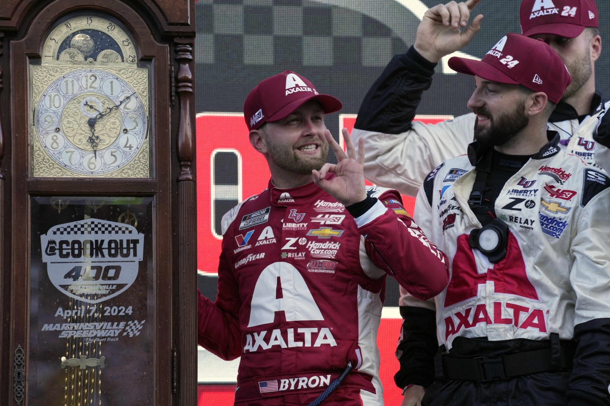 Analysis: Hendrick celebration and milestone came at complicated track ...