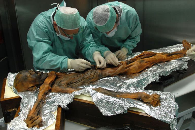 Ötzi, el cadáver momificado por el frío durante 5300 años, fue hallado en 1991 en un glaciar alpino