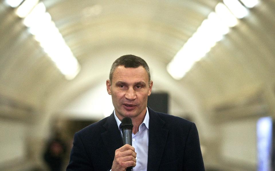 Vitali Klitschko - Evgen Kotenko/ Ukrinform/Barcroft Media via Getty Images