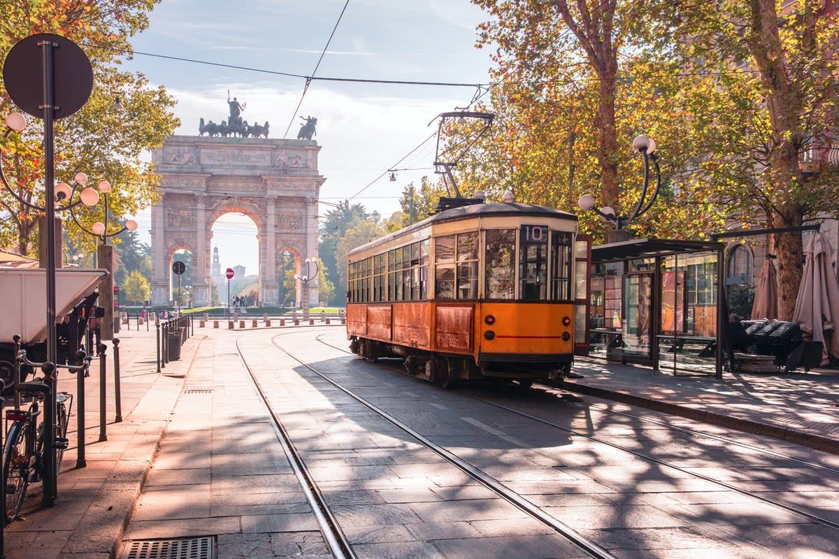 Milan has a well-equipped tram network (Getty Images/iStockphoto)