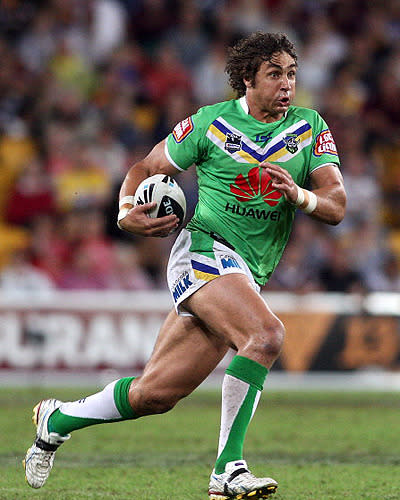 The 28-year-old front rower rose to Origin level in 2009 and represented Australia during the 2010 Four Nations. Injuries have marred the past two seasons for the Canberra stalwart, and he has fallen out of favour with new coach Ricky Stuart, who continues to use him in reserve grade while fit.