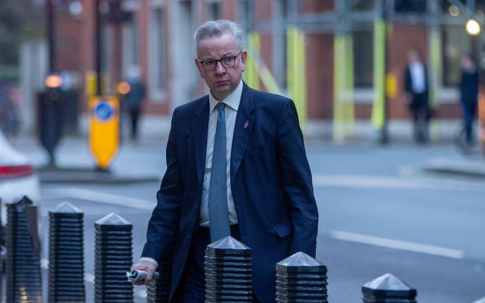 Michael Gove did not answer questions about whether the Prime Minister has his full support - Tayfun Salci/Avalon