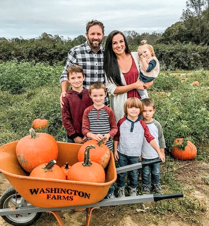 The Bower family. Image via Instagram/BowerPowerBlog