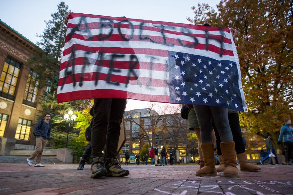 Protests after Donald Trump’s victory