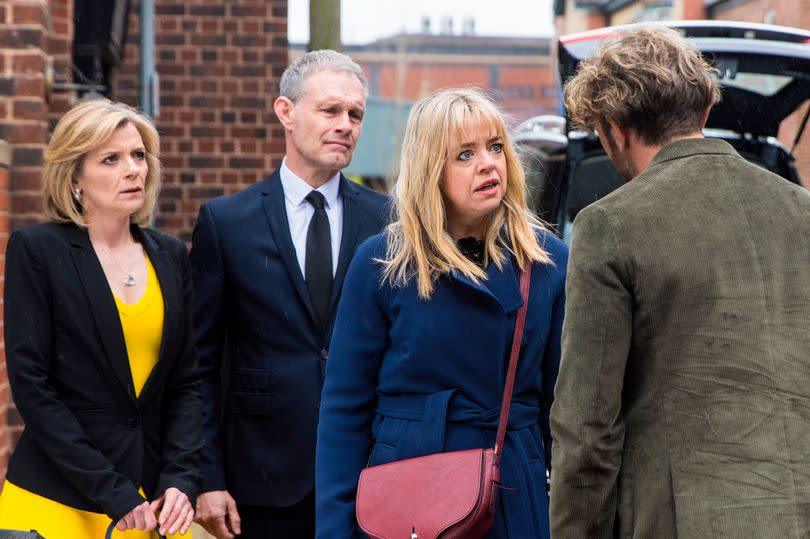 Toyah Battersby confronts Rown Cunliffe in Coronation Street