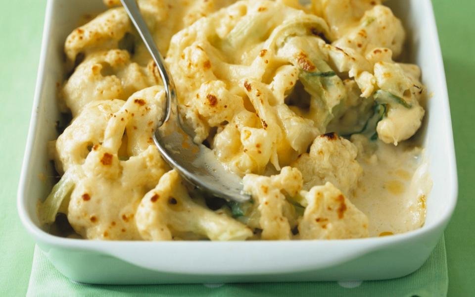 Cauliflower mac and cheese - Credit: Alamy