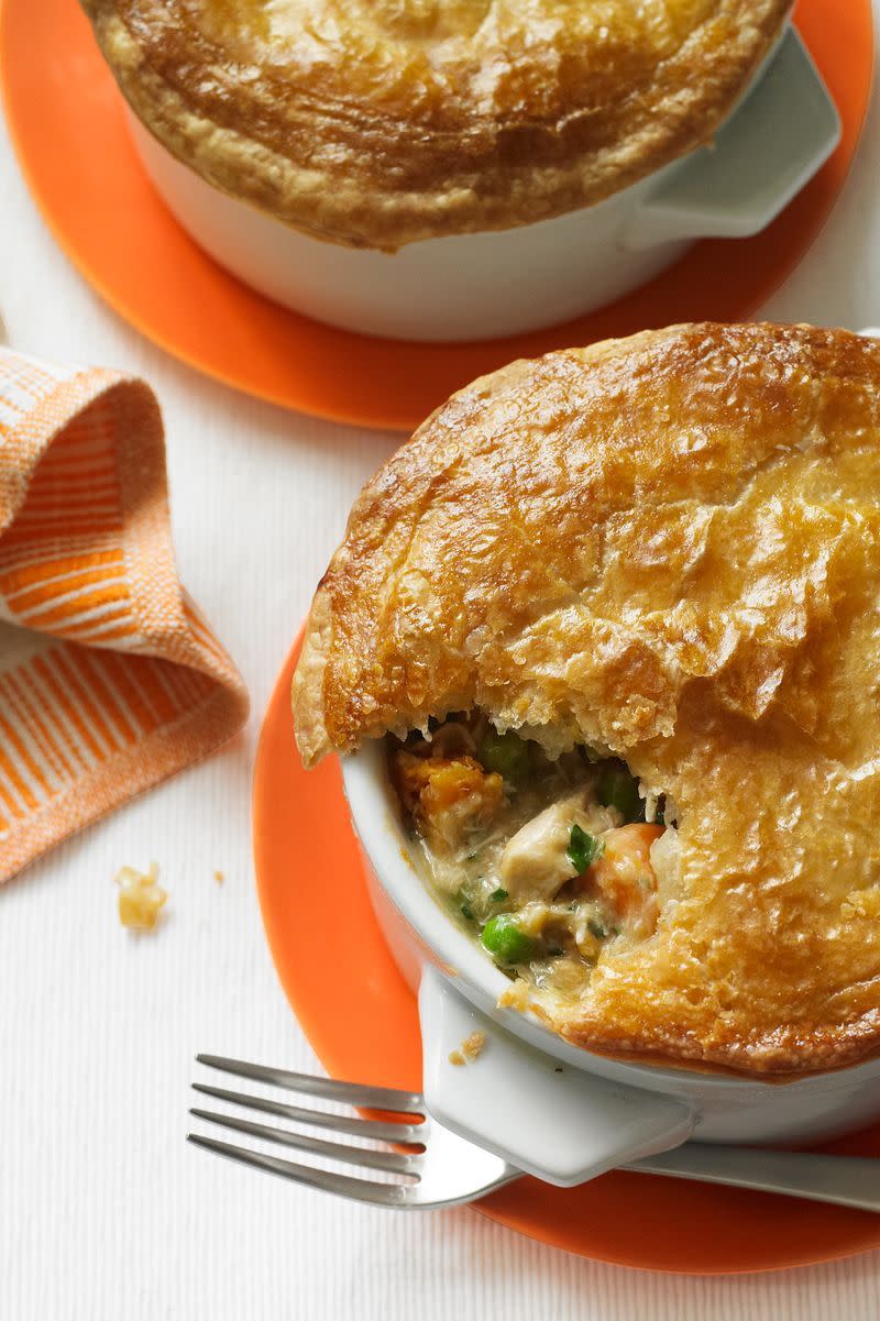Chicken and Sweet Potato Pot Pies