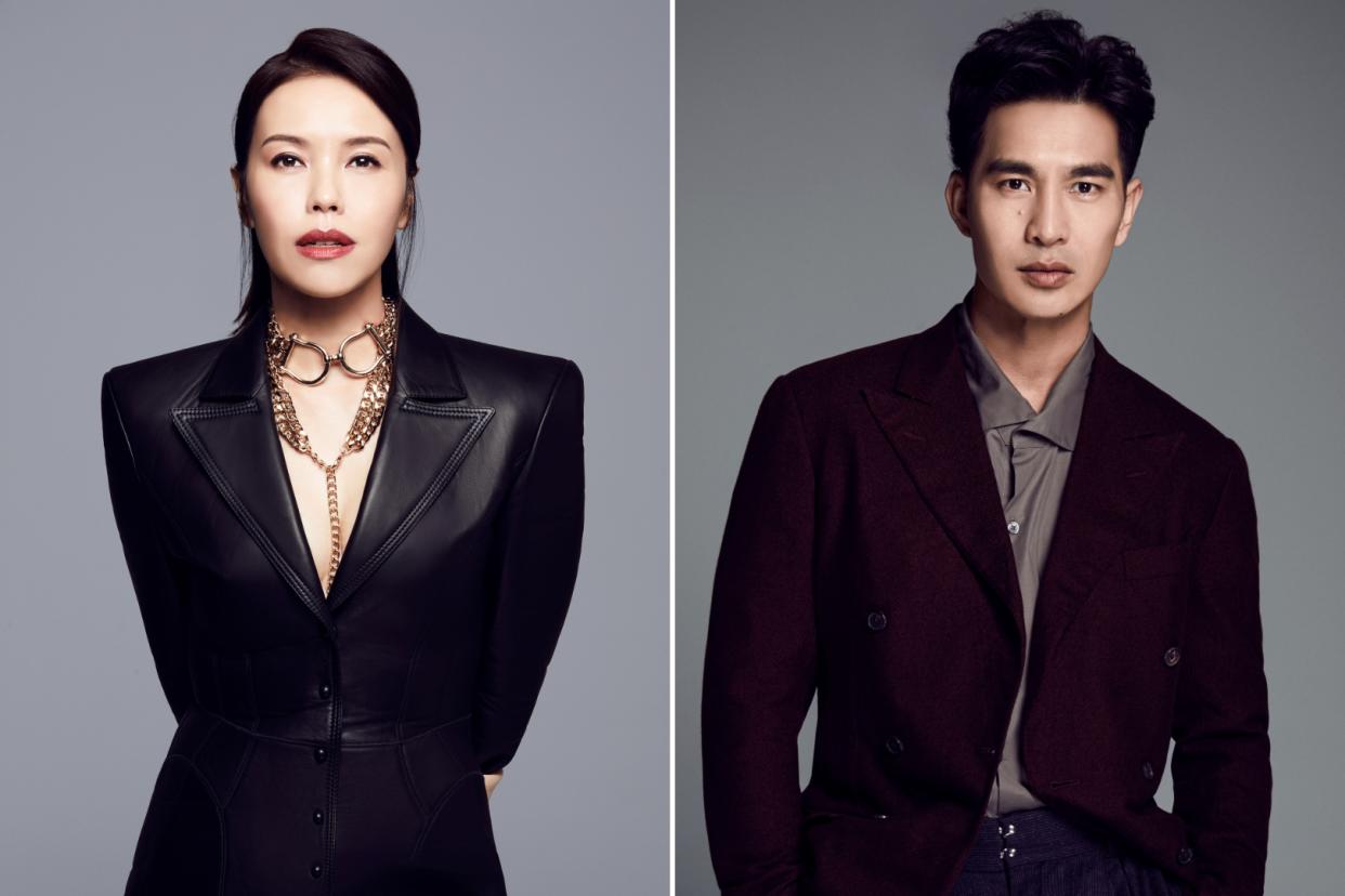 In a deal by Mediacorp's The Celebrity Agency, Zoe Tay will be represented by the Bohemia Group internationally, and Pierre Png, by The Gersh Agency and Luber Roklin Entertainment. (Photos: Mediacorp)