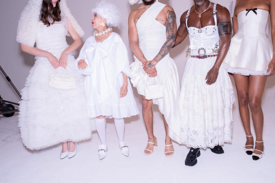 Looks from Ssense Bridal 2.0 Capsule Collection