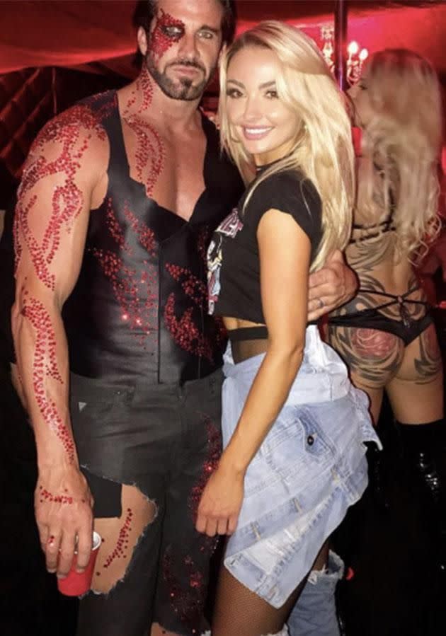 Travers and DJ Brooke Evers. Photo: Instagram