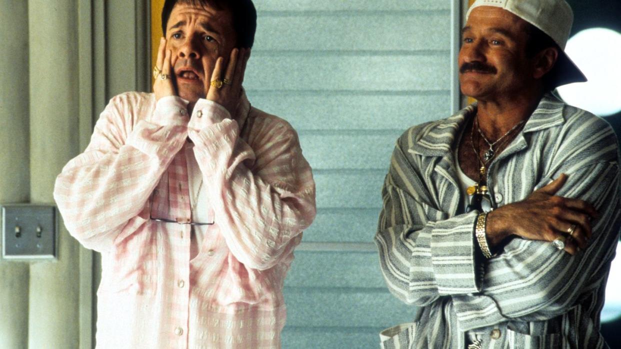 nathan lane and robin williams in 'the birdcage'